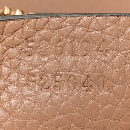 Gucci Pebbled Calfskin Large Soho Hobo Camelia 7 of 10