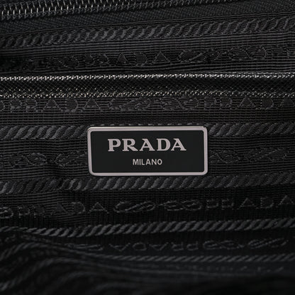Prada Tessuto Nylon Saffiano Medium Backpack Black 7 of 16
