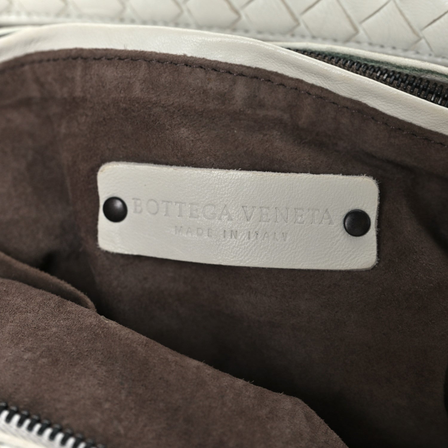 Bottega Veneta Nappa Intrecciato Medium Convertible Tote White 6 of 10