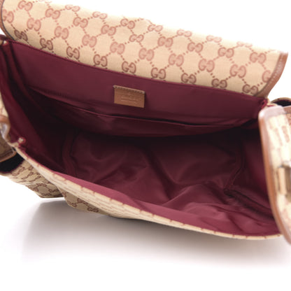 Gucci Monogram Childrens Sciroppo Patch Backpack Beige 4 of 9