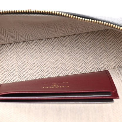 Chanel Grained Calfskin Top Handle Slim Vanity Case With Chain Black 4 of 10