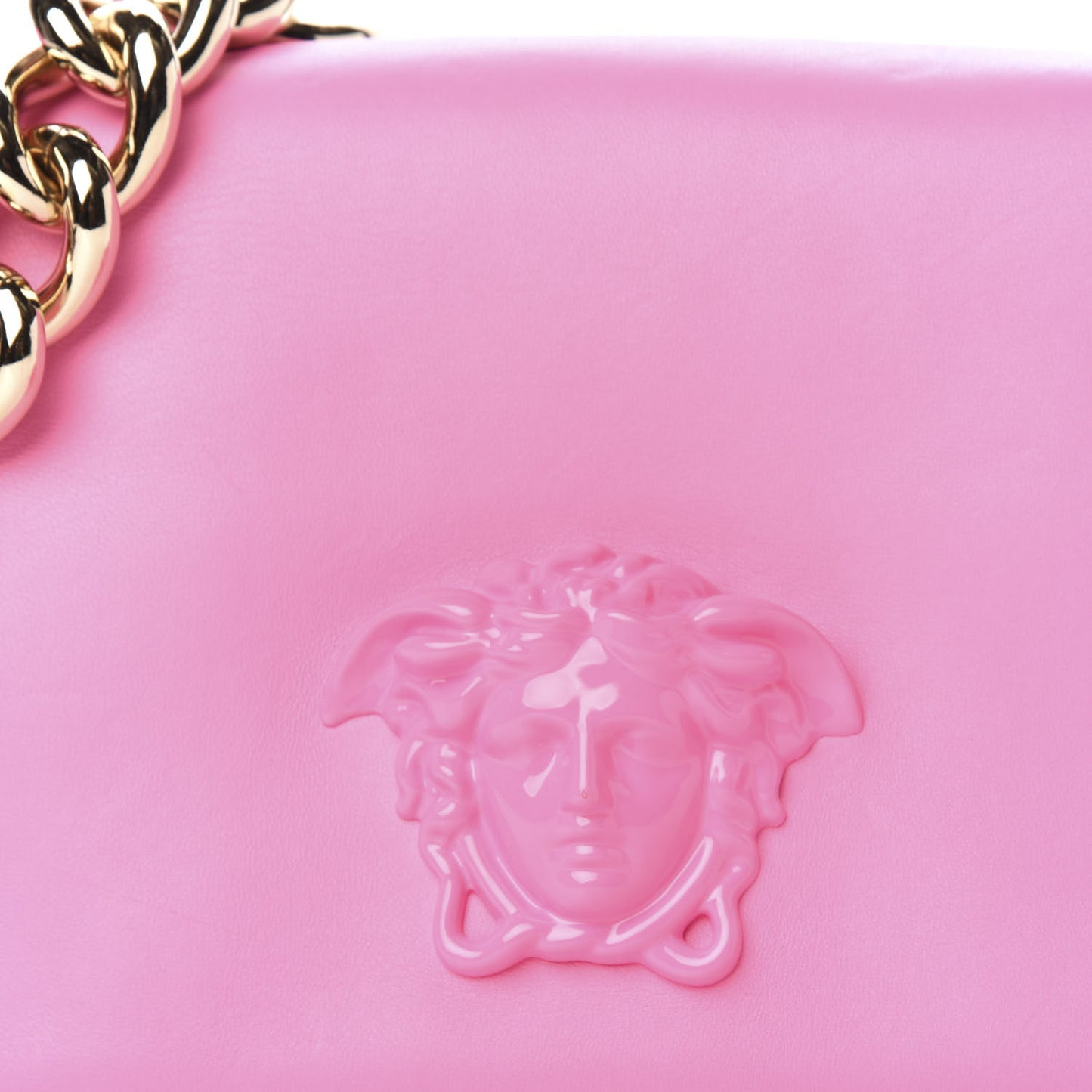 Nappa Palazzo Sultan Shoulder Bag Pink