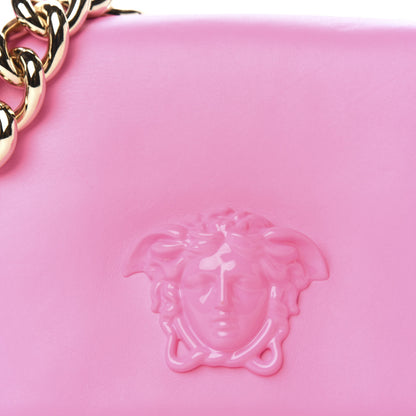 Versace Nappa Palazzo Sultan Shoulder Bag Pink 9 of 9