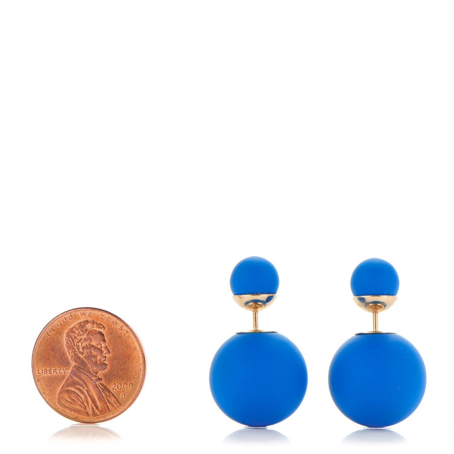 Mise En Dior Tribal Earrings Blue