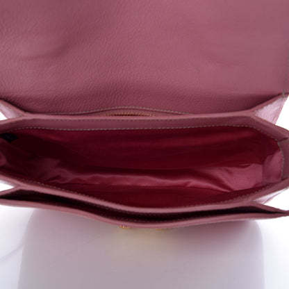 Miu Miu Goatskin Madras Shoulder Bag Rosa 5 of 10