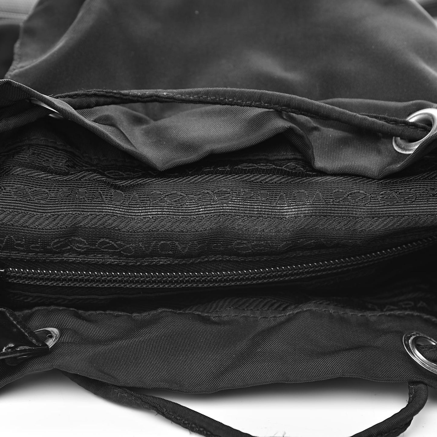 Nylon Vela Small Backpack Black