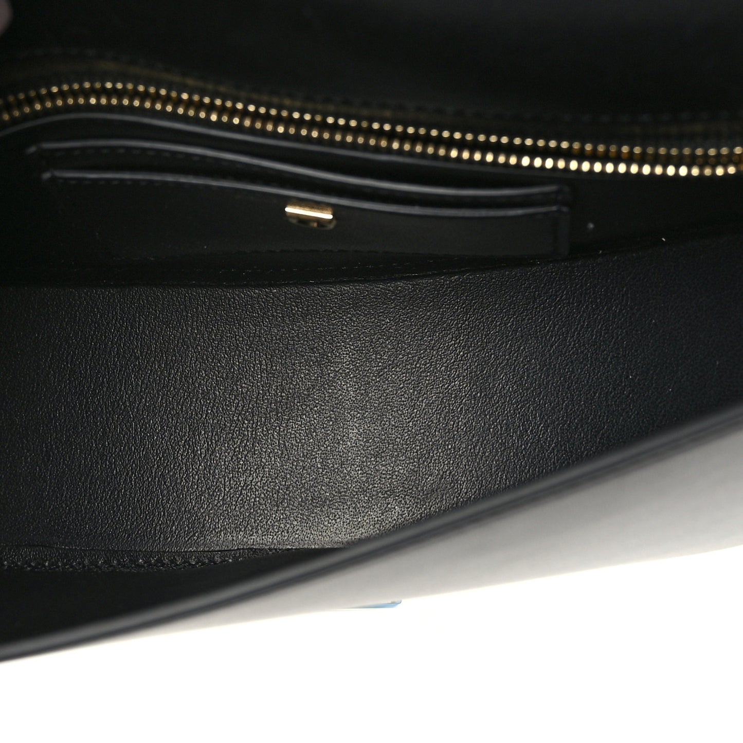 Calfskin Aura Shoulder Bag Black