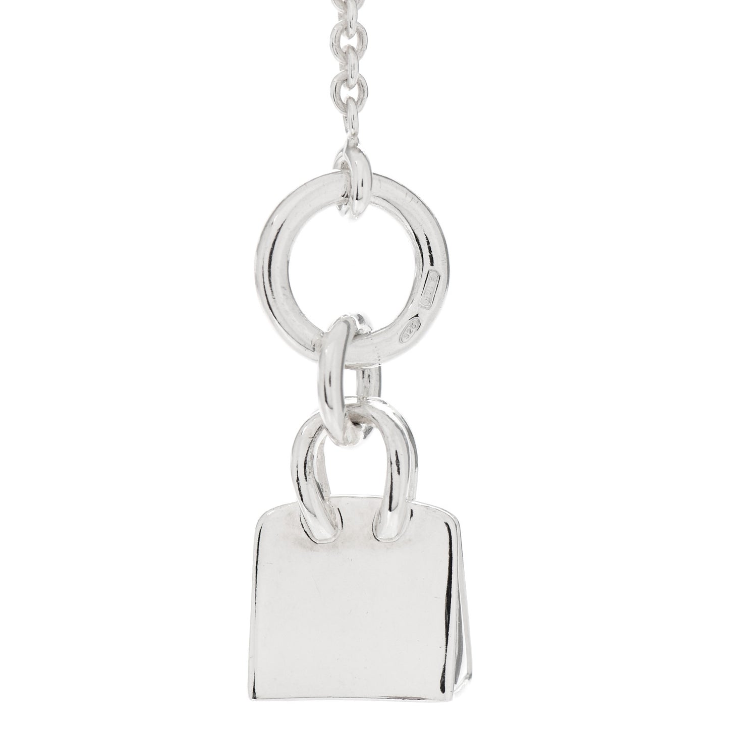 Sterling Silver Birkin Amulette Pendant Necklace