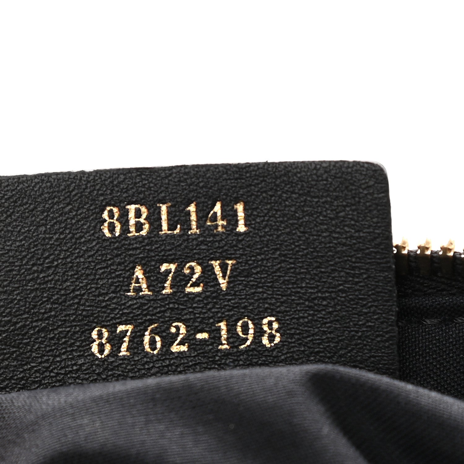 Fendi Nappa FF 1974 Embossed Small Boston Black 7 of 9