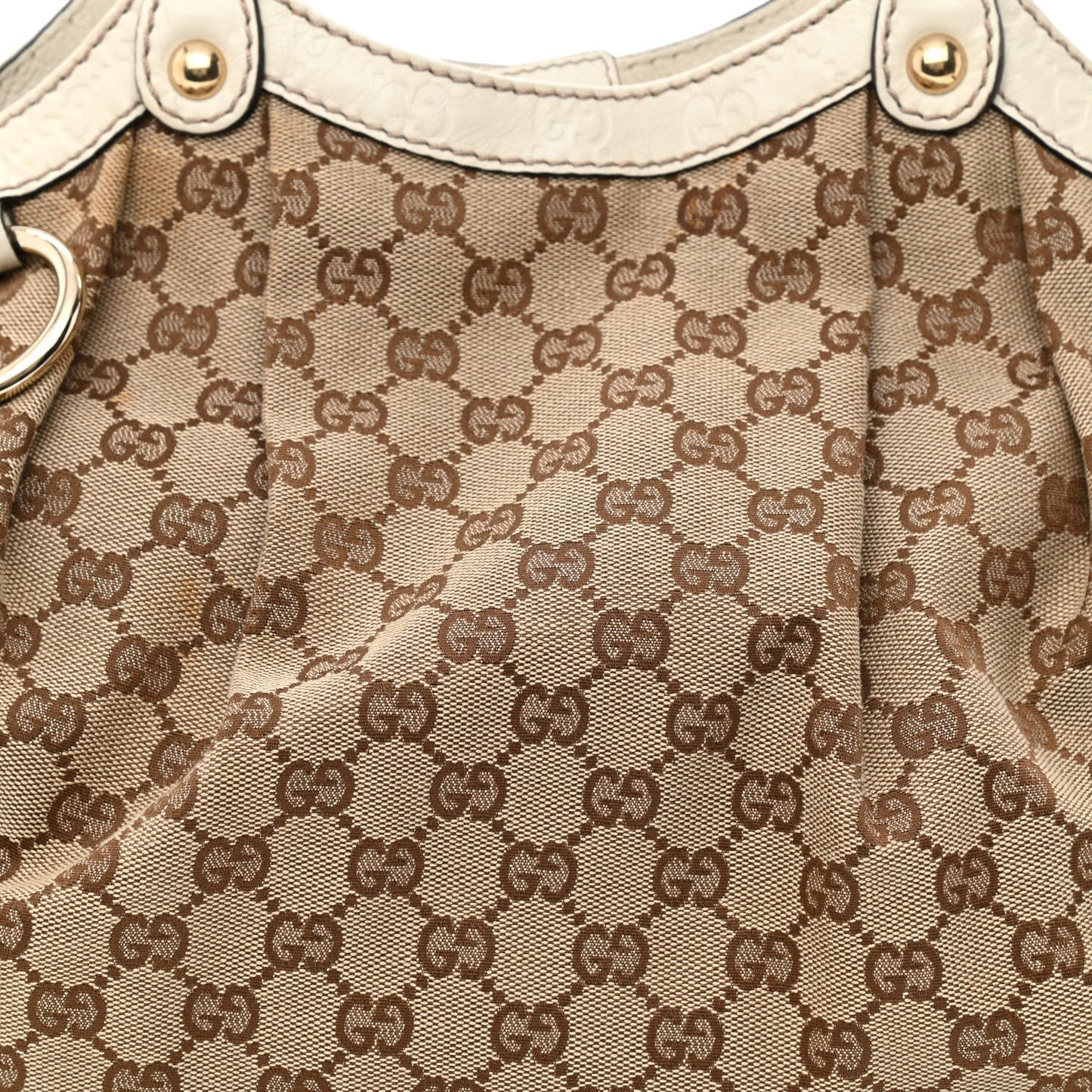 Monogram Medium Sukey Tote Off White