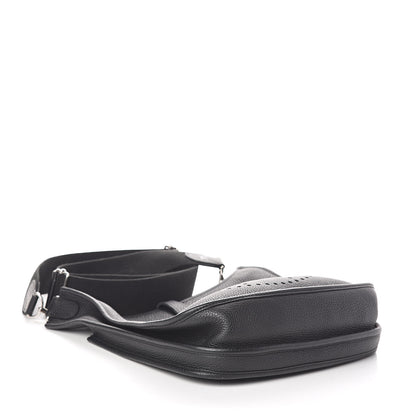 Hermes Taurillon Clemence Evelyne III PM Black 4 of 10