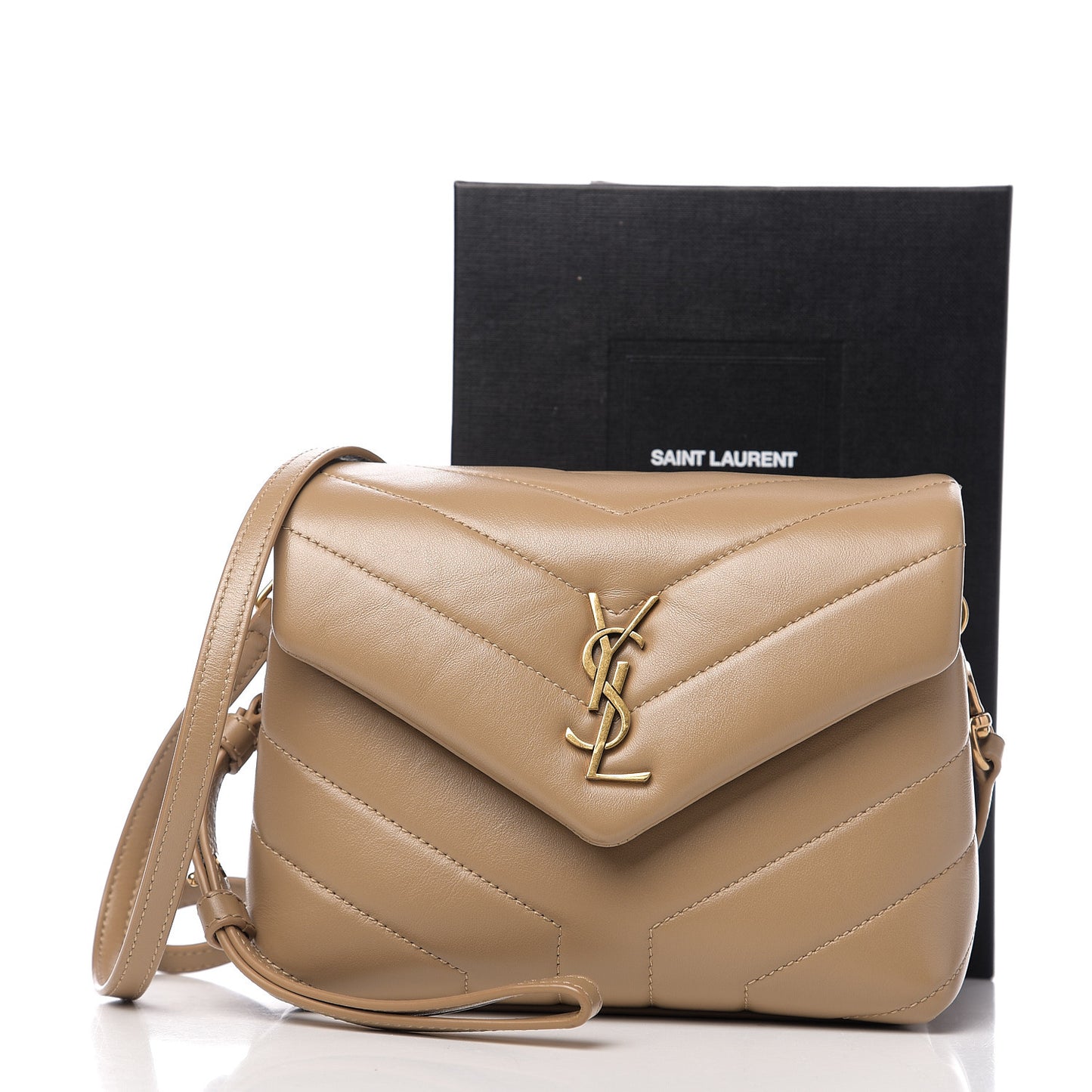 Calfskin Y Quilted Monogram Toy Loulou Satchel Cork