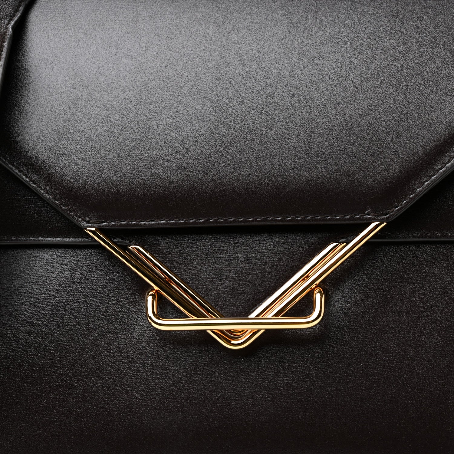 Bottega Veneta Box Calfskin Nappa Clip Bag Fondant 9 of 9