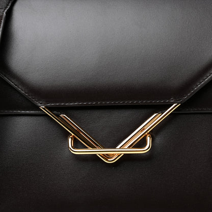 Bottega Veneta Box Calfskin Nappa Clip Bag Fondant 9 of 9