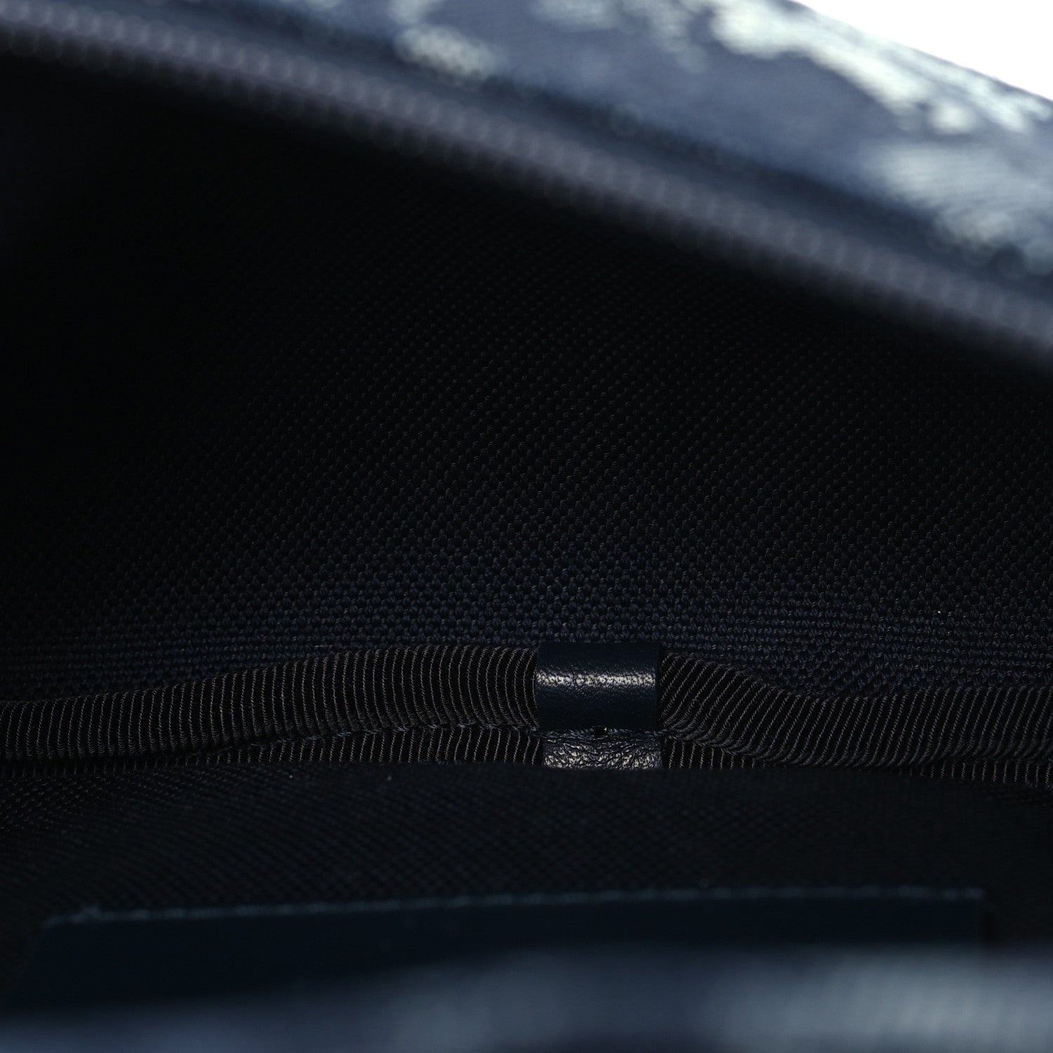 Gucci Denim Monogram Web Belt Bag Blue Multicolor 5 of 9