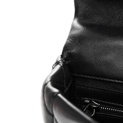 Valentino Garavani Nappa Monochrome Medium Roman Stud Shoulder Bag Black 16 of 19