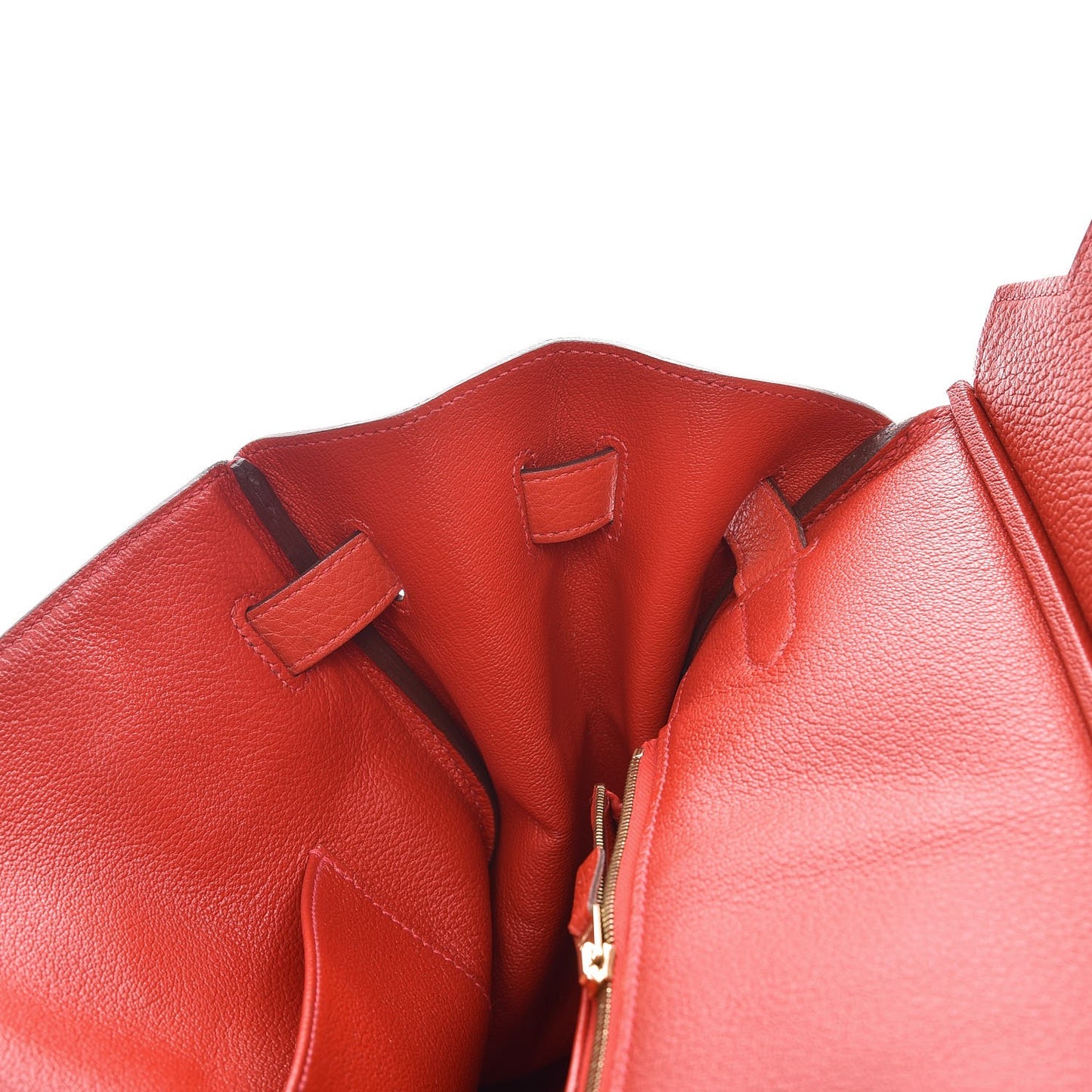 Togo Birkin 35 Rouge Casaque