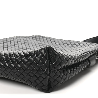 Bottega Veneta Nappa Intrecciato The Fold Crossbody Black 9 of 9