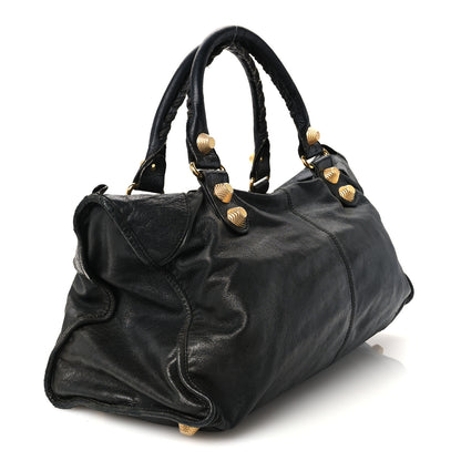 Balenciaga Agneau Giant 21 Gold Hardware Work Black 3 of 10