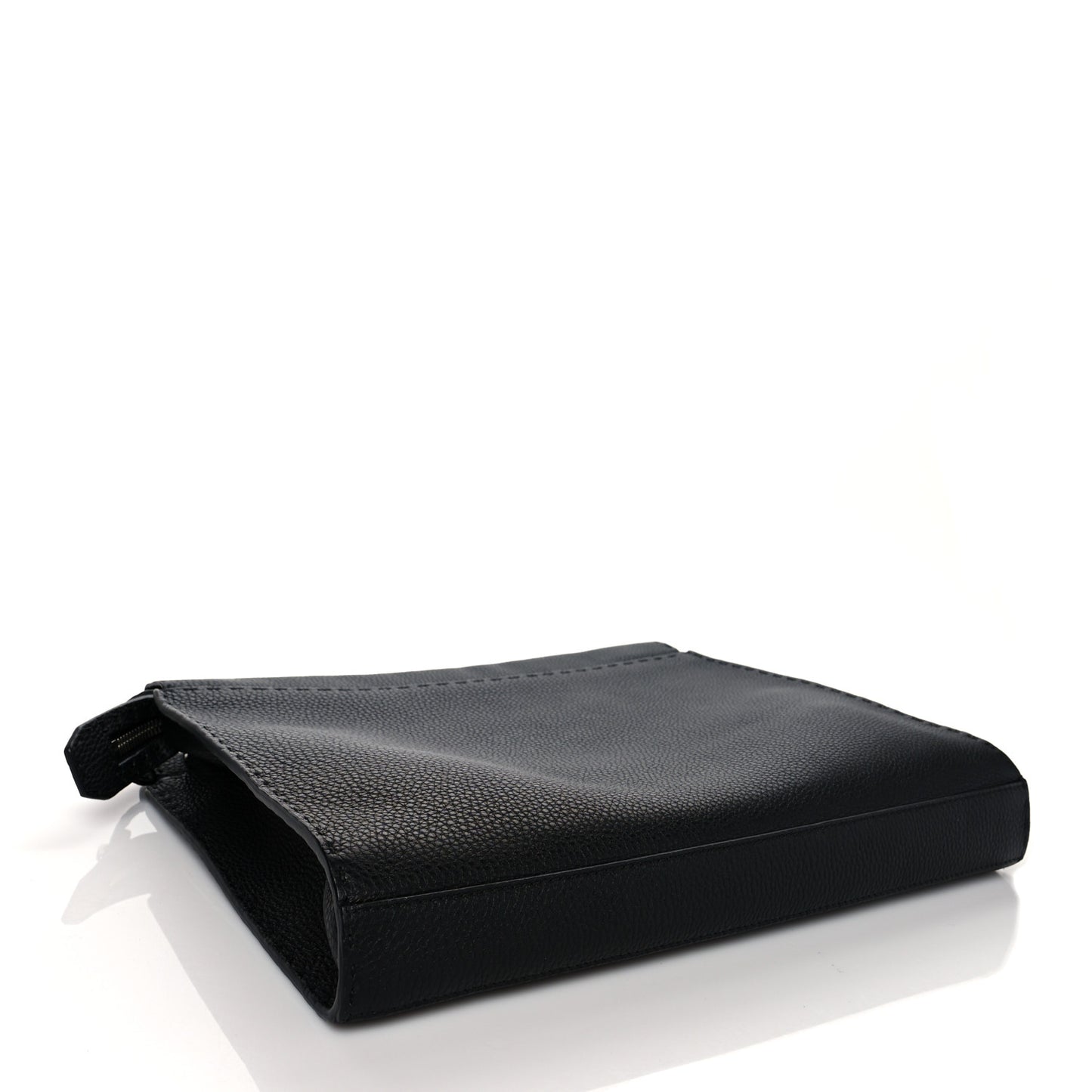 Cuoio Romano Selleria Monster Eyes Large Peekaboo Iconic Fit Satchel Black