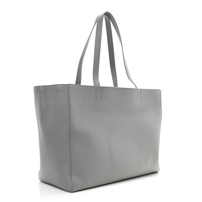 Balenciaga Smooth Calfskin Everyday East West Tote Bag Grey Black 3 of 8