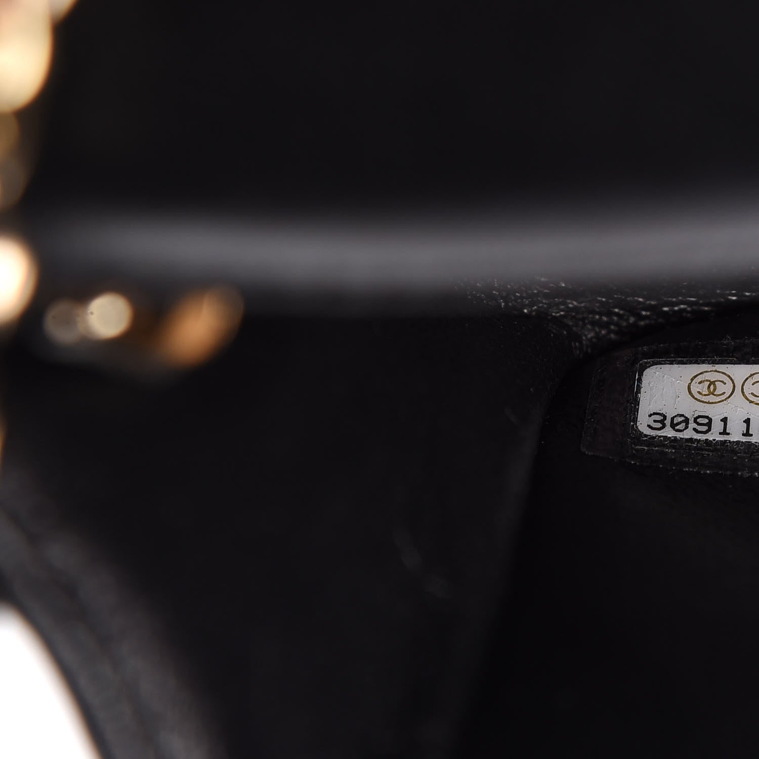 Chanel Lambskin Quilted Mini Coco Charms Rectangular Flap Black 9 of 11