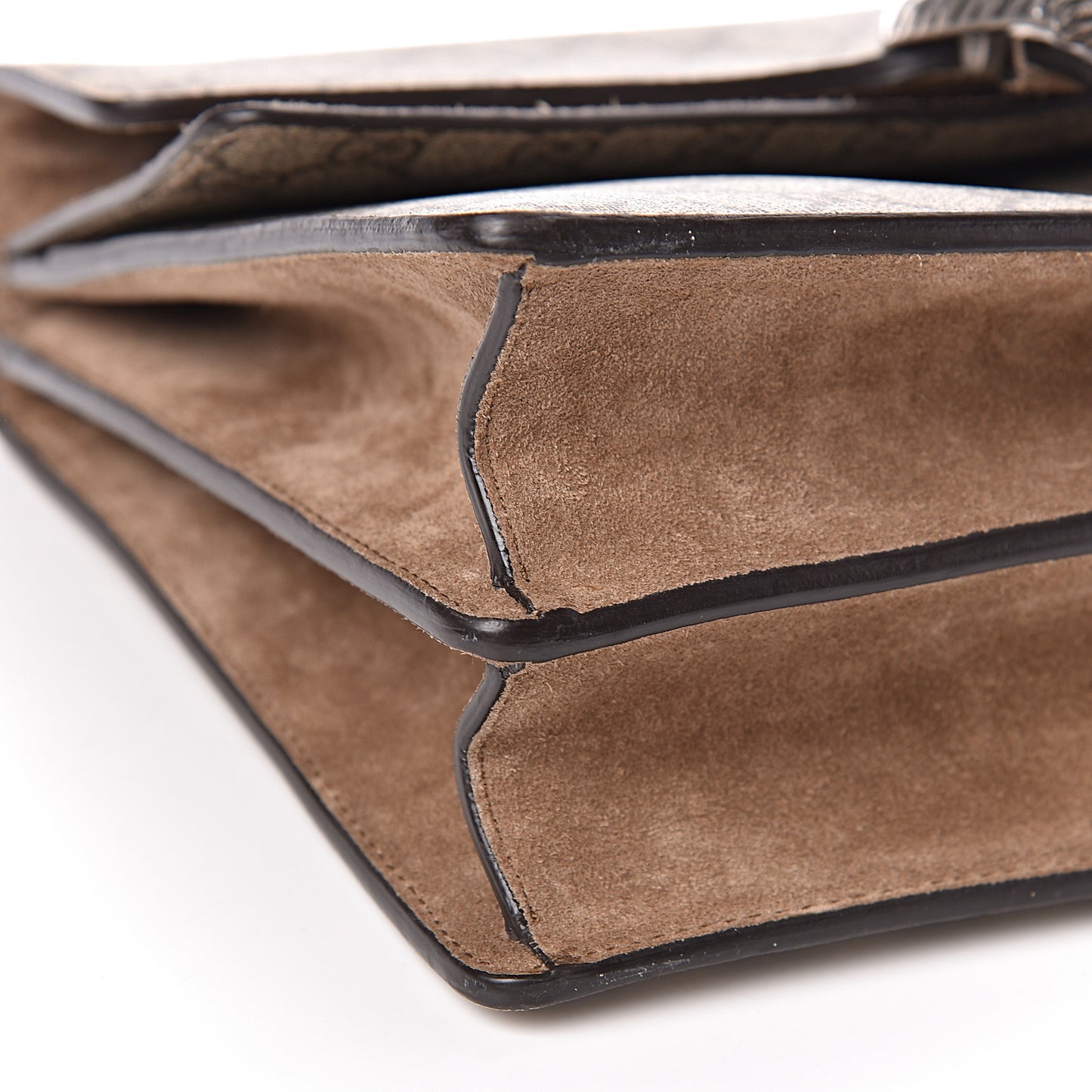GG Supreme Monogram Medium Dionysus Shoulder Bag Taupe
