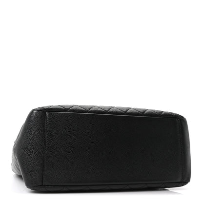 Chanel Caviar Quilted Grand Shopping Tote GST Black 4 of 10