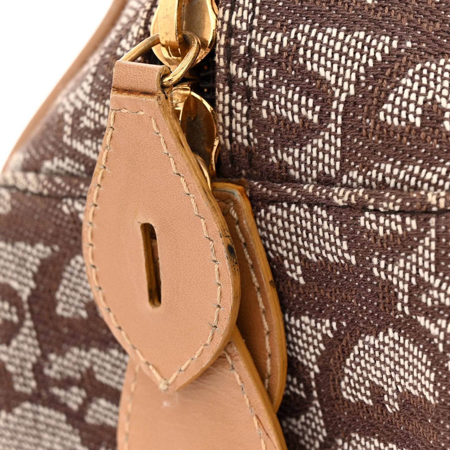 Monogram Saddle Bowler Brown