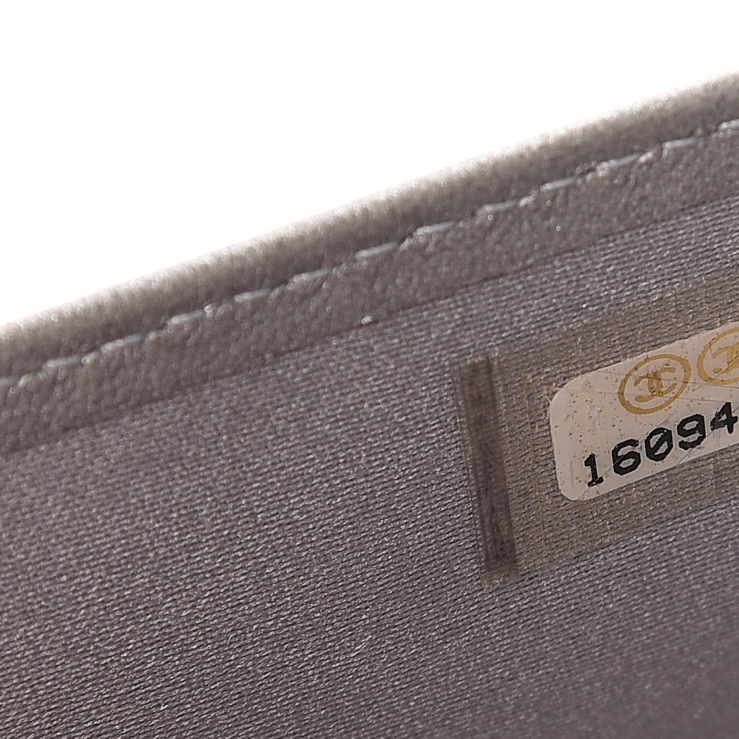 Lambskin Camellia Embossed Yen Wallet Black