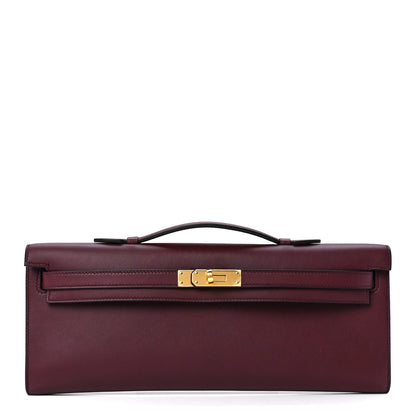 Hermes Swift Kelly Cut Clutch Pochette Bordeaux 1 of 13