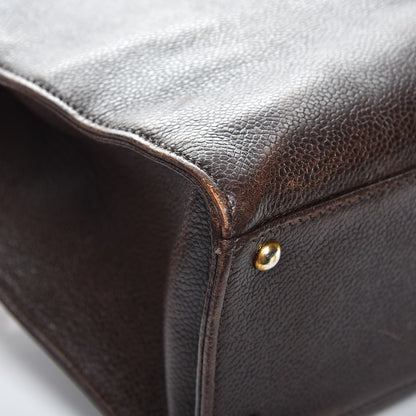 Chanel Caviar Shoulder Bag Brown 16 of 18
