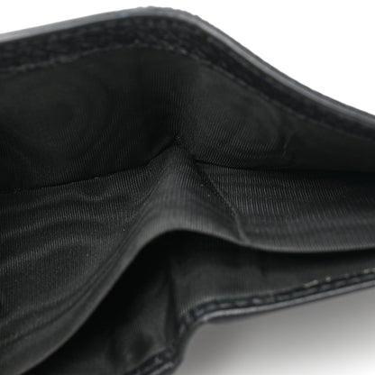 Gucci Calfskin Bee Bi-Fold Wallet Black 6 of 12