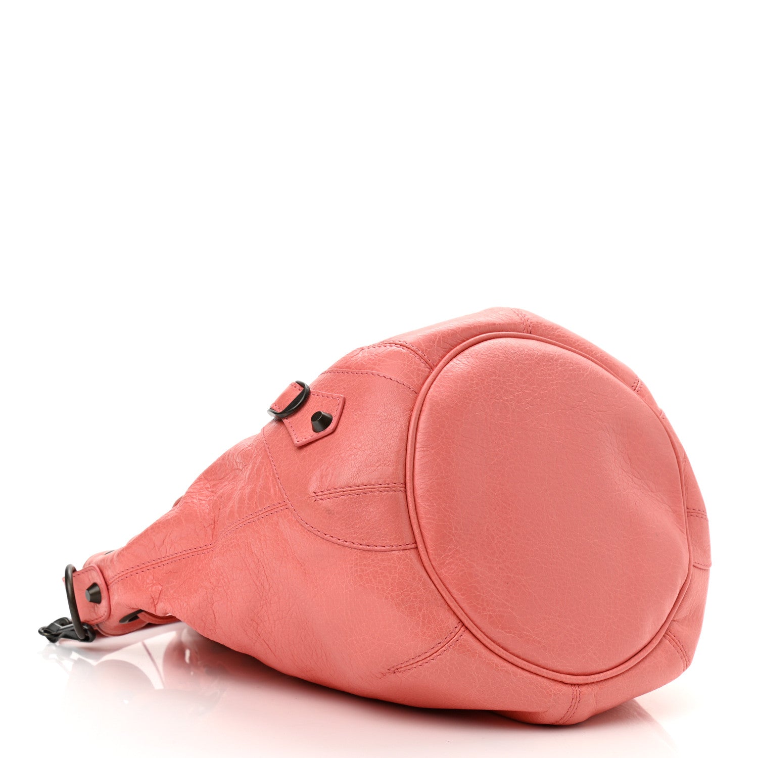 Balenciaga Agneau Classic Hardware Mini Pompon Rose Azalee 4 of 11