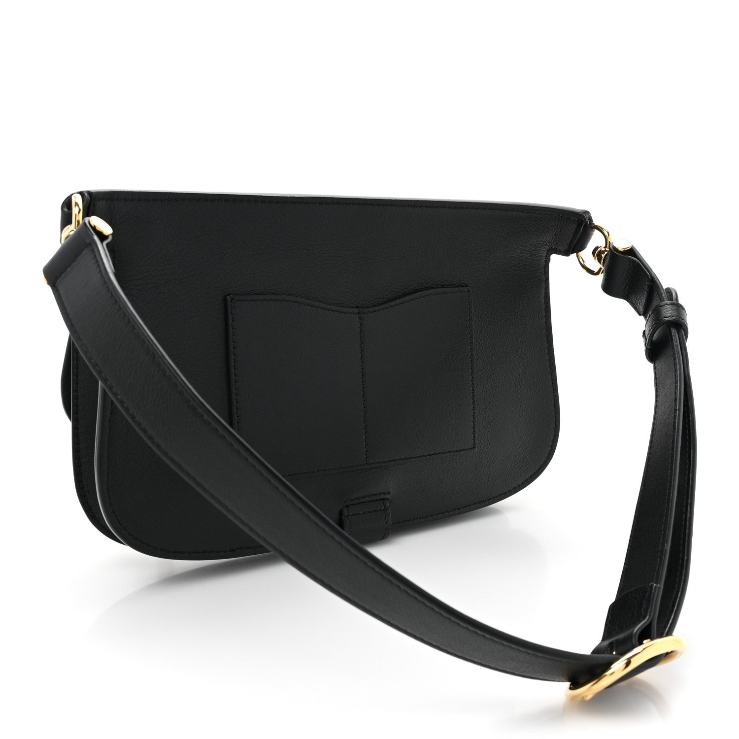 Gucci Calfskin GG Roxy Blondie Belt Bag Black 3 of 10