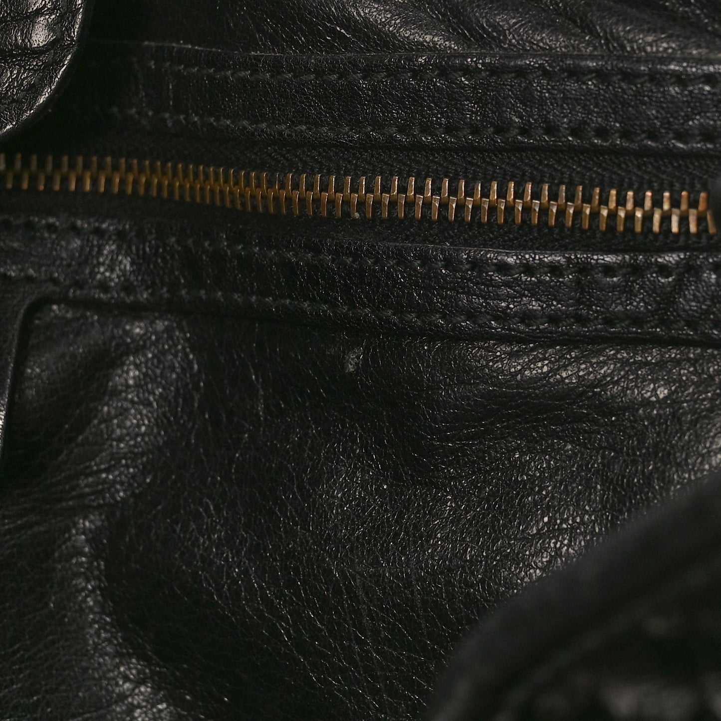 Snakeskin Large GG Running Tote Black