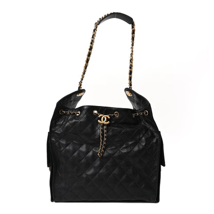 Chanel Caviar Quilted Medium Chanel 25 Handbag Black 1 of 11