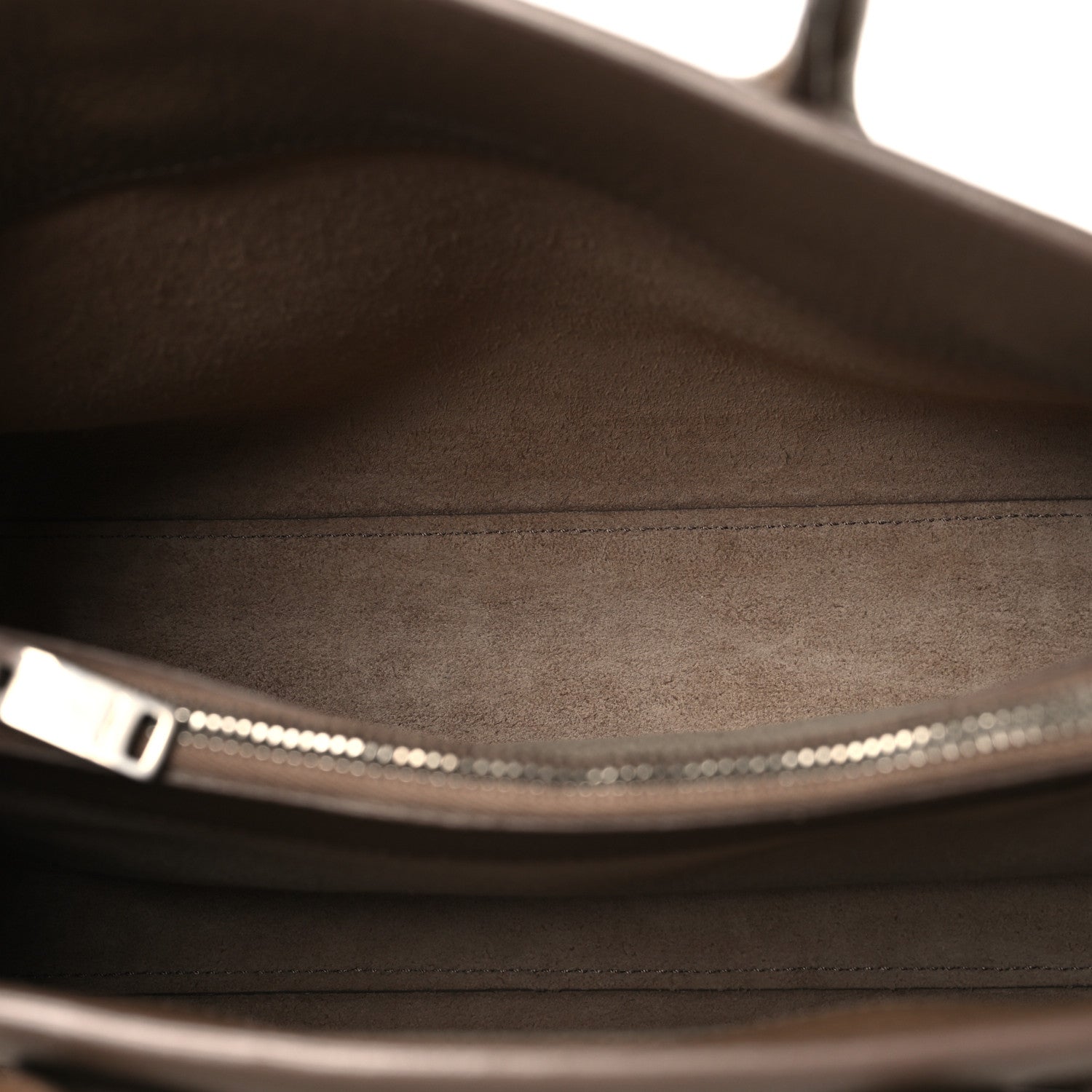 Saint Laurent Grained Calfskin Baby Sac De Jour Souple Taupe 5 of 12