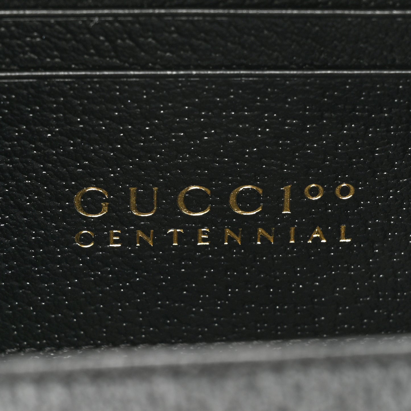 Grained Calfskin Gucci 100 Mini Bag Green