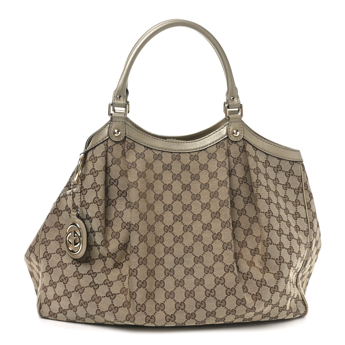 Monogram Large Sukey Tote Champagne