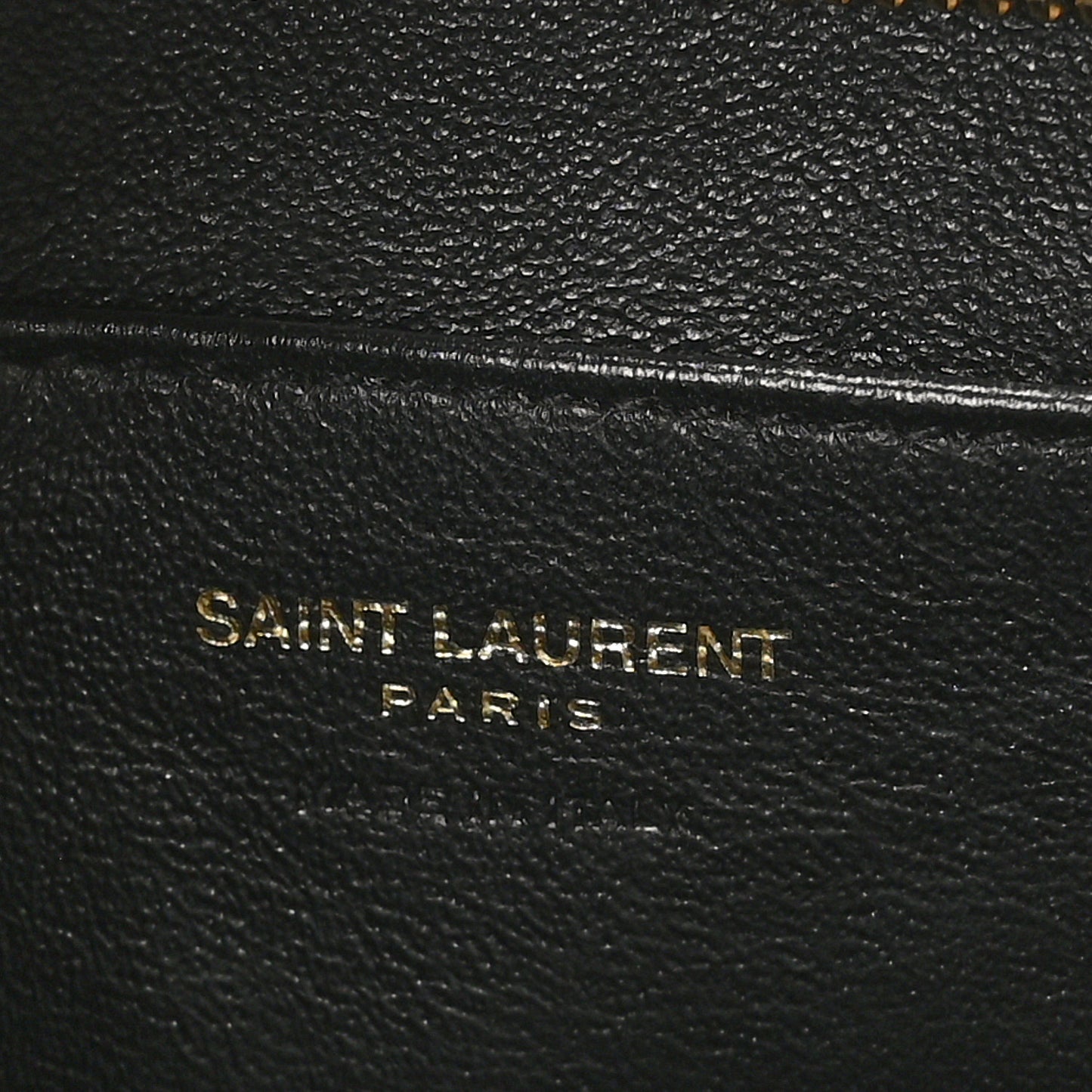 Calfskin Monogram Baby Cabas Black