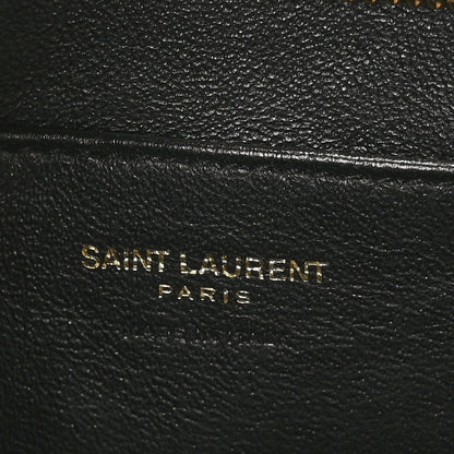 Saint Laurent Calfskin Monogram Baby Cabas Black 6 of 10