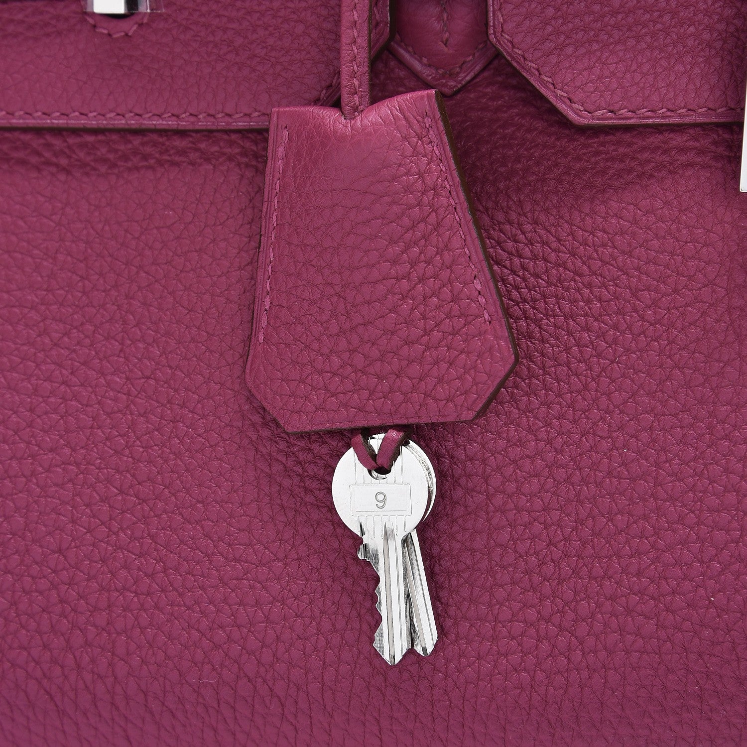 Hermes Taurillon Clemence JPG Shoulder Birkin II 42 Tosca 31 of 33