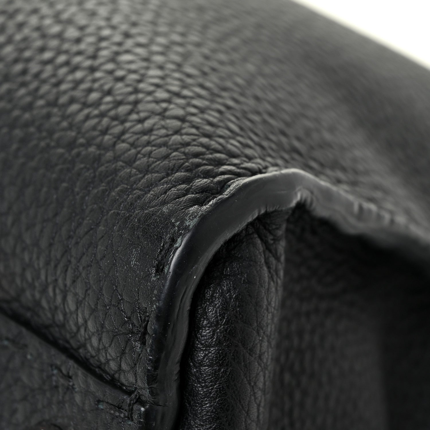 Fendi Cuoio Romano Selleria Bi-Color Large Peekaboo Iconic Satchel Black Mou 13 of 34
