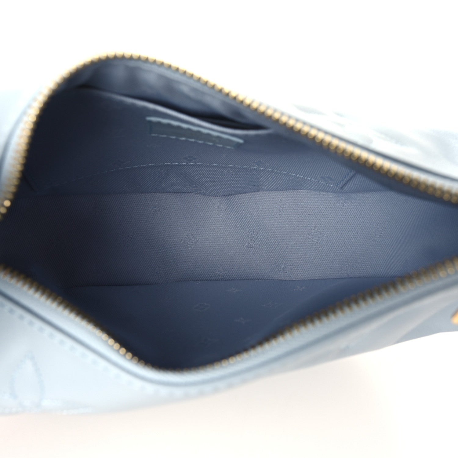 Louis Vuitton Calfskin Bubblegram Over The Moon Ice Blue 5 of 8