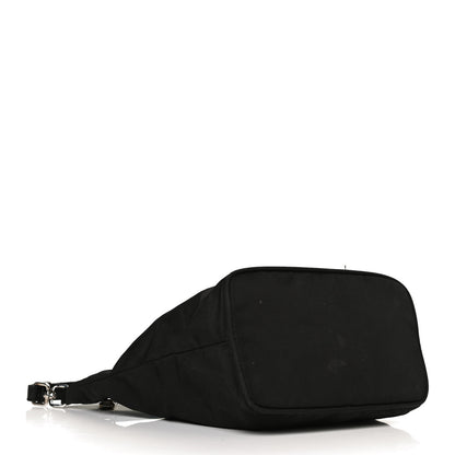 Prada Tessuto Nylon Vitello Hobo Black 4 of 15