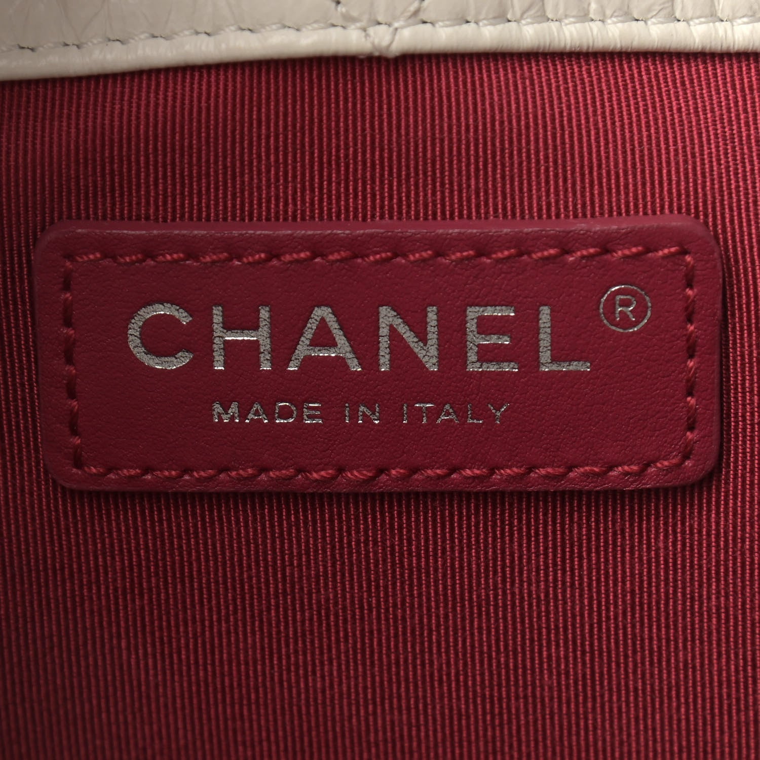 Chanel Aged Calfskin Quilted Gabrielle Backpack Black White 6 of 12