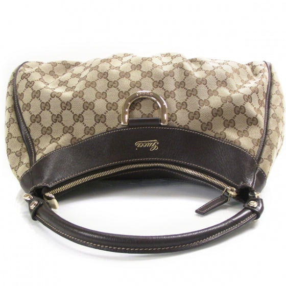 Monogram D Gold Tote