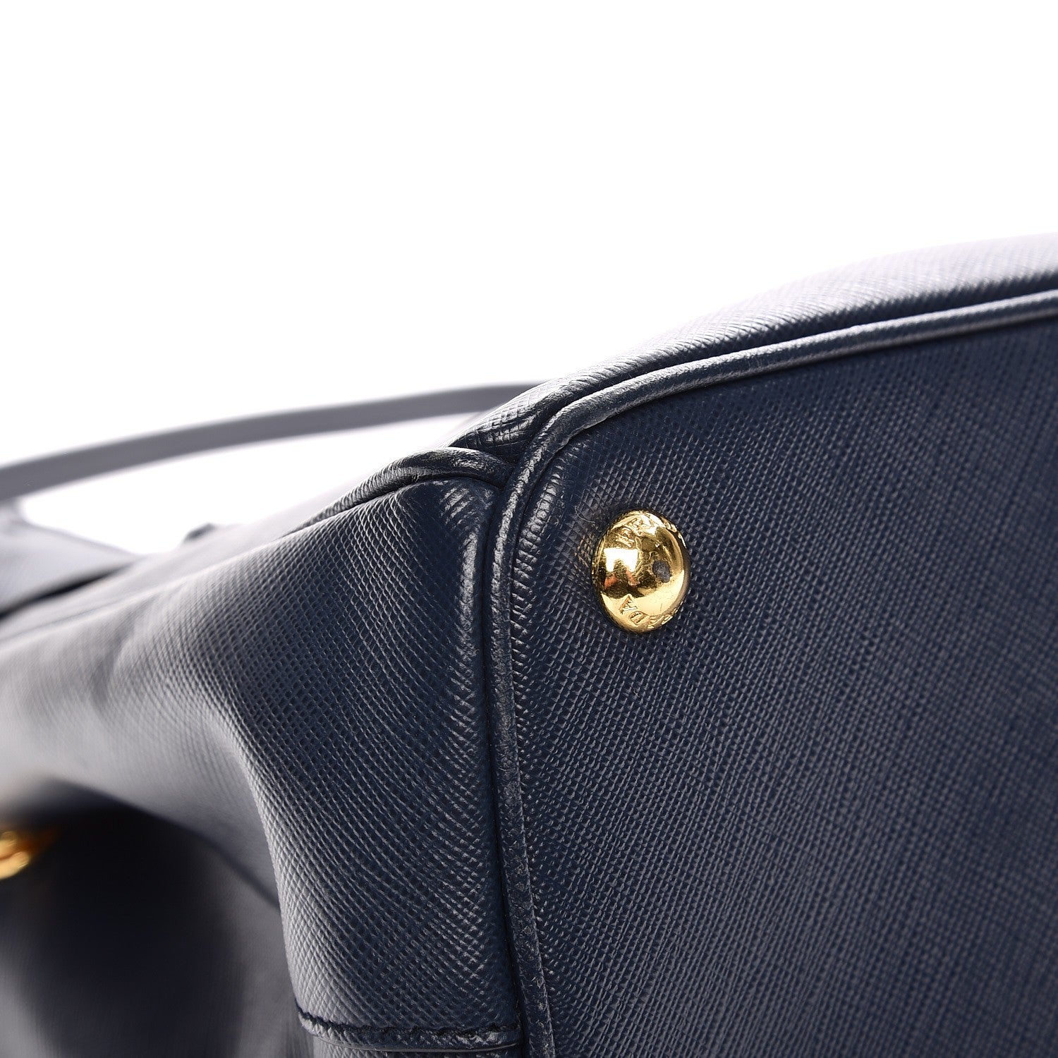 Prada Saffiano Small Galleria Double Zip Tote Baltico 9 of 12