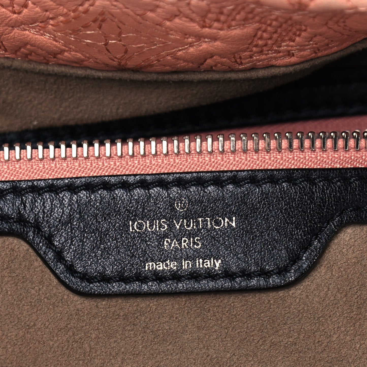 Monogram Lambskin Antheia Hobo PM Rose